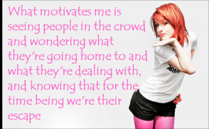 Hayley Williams Quote by MissingInArt