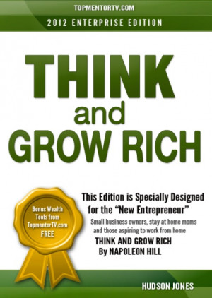 think and grow rich, one of my favorite books. Top 5