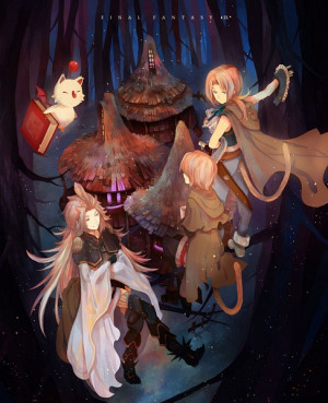 like this one… Over Black Mage Village