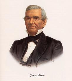 ... Chief John Ross contributed and affected Cherokee Indians during his