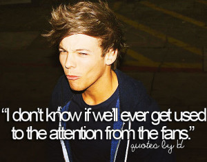 ... this image include: louis tomlinson, one direction, louis, 1d and fans