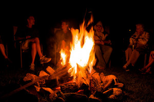 Family Campfire Family campfire have some fun