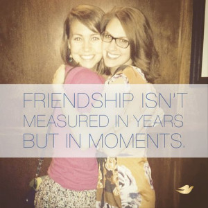 Here's to the moments that we share with our closest friends. #quote