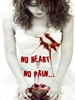 No Heart, No Pain ” ~ Sad Quote