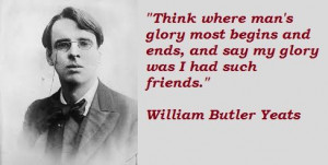 William Butler Yeats - Friends