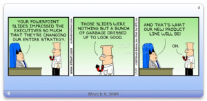 Daily Dilbert - The main window where you can see the comic for the ...
