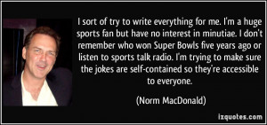 don't know anything about politics. Like, zero. Nothing.