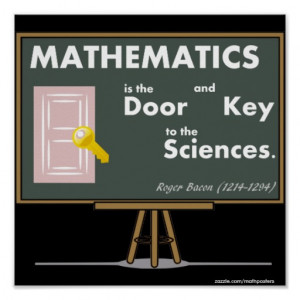 Mathematics Posters Quotes
