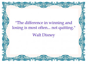 Motivational Quotes: Difference in winning and losing...