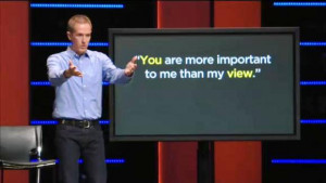 Andy Stanley preaches at North Point Community Church on putting ...