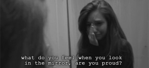 white girl sad model pretty crying depressed upset hurt tears mirror ...