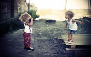 小破孩初恋的那件小事 唯美欧美范桌面壁纸(2)