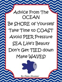 ANCHOR NAUTICAL THEME RED, WHITE, AND BLUE QUOTES CLASS DECOR ...