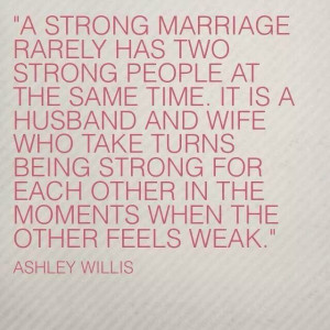 Great marriage quote, and so true!