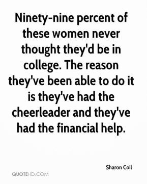Ninety-nine percent of these women never thought they'd be in college ...