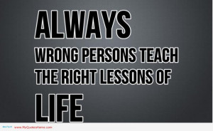 Quotes about Life Lessons