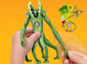 BEN 10 DNA Alien Heroes HEATBLAST INFERNO 15cm action figure toy ...