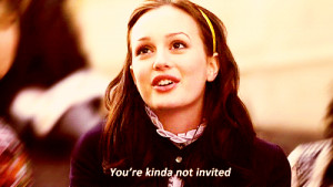 photo: You’re kinda not invited.
