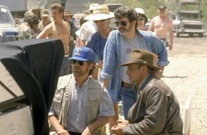... and Steven Spielberg in Indiana Jones and the Last Crusade (1989