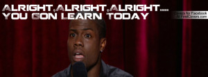 Kevin Hart You Gonna Learn Today