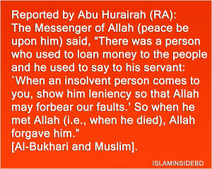 Al-Bukhari and Muslim].