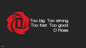 quotes derrick rose 1920x1080 wallpaper Athletes Derrick Rose HD Art ...