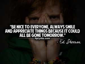 Ed Sheeran Quotes (Images)