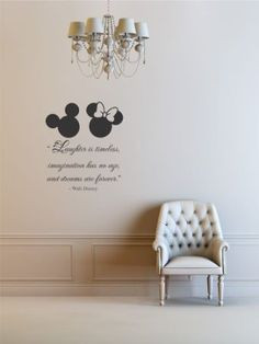 ... Walt Disney Vinyl wall art Inspirational quotes and saying home decor