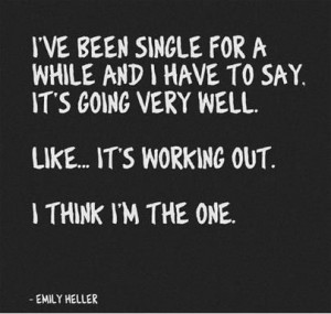 our top 20 funny quotes sayings about being single