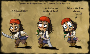 Captain Jack Sparrow Quotes of Little Captain Jack (1)