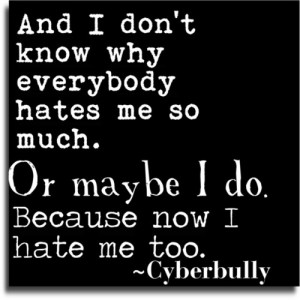 Cyberbully Quote - Polyvore