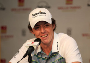 Rory McIlroy Wells Fargo Championship Tuesday May 3, 2011