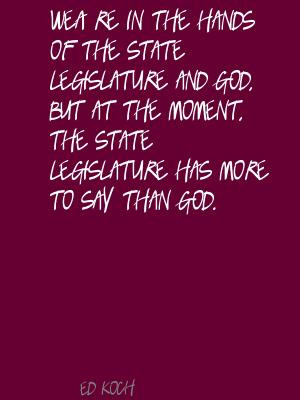 State Legislature Quotes