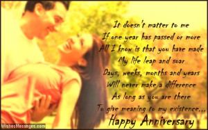 First Anniversary Poems for Husband: Happy 1st Anniversary Poems for ...