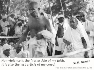 Mahatma Gandhi Quotes on Non-violence