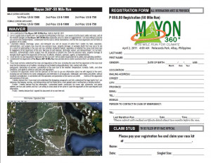 registration form