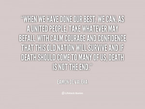 Quotes by Eamon De Valera