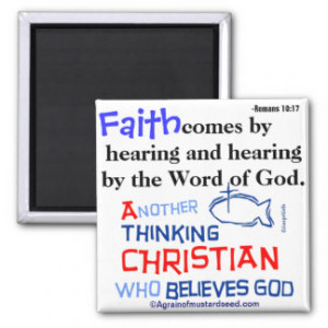 Christian Quotes Refrigerator Magnet