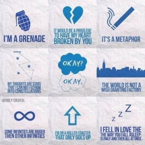 The fault in our stars quotes.