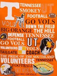 Tennessee Volunteers Football T-Shirts - Go Big Orange Go Vols More