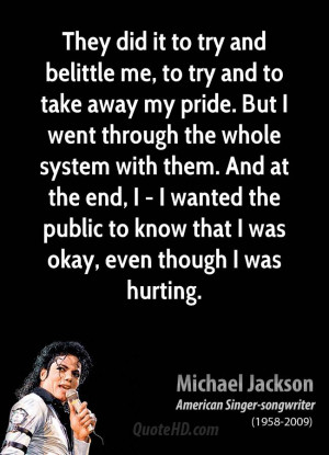 Re: Famous Michael Jackson Quotes