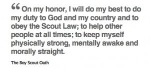Boy Scout Oath