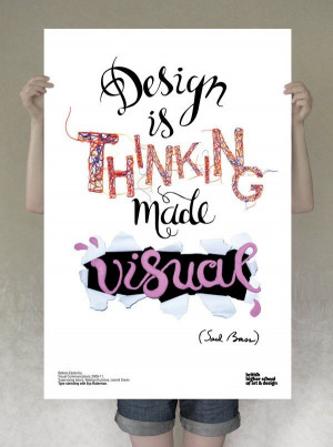 Typography :: Design is Thinking Made Visual by Saul Bass