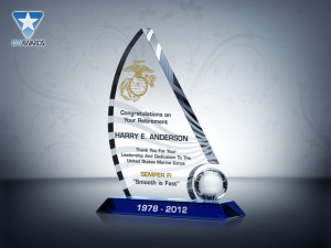 ... > Military Awards > Marine Corps > Marine Corps Retirement Gift