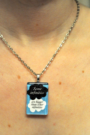 The Fault in Our Stars John Green Quote Necklace 1