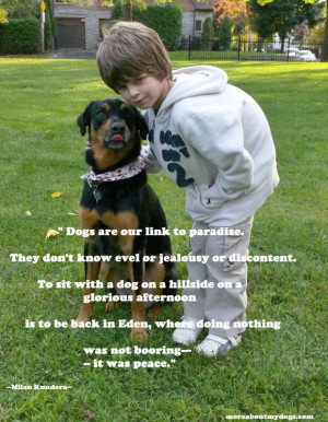 dog-quotes-with-pictures-of-little-boy-with-his-dog-funny-dog-quotes ...