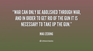 Mao Zedong Gun Quote
