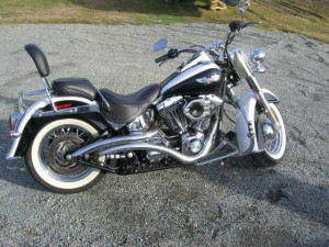 2005 White Harley Davidson Softail Delux For Sale in Queen Anne MD ...