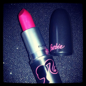lipstick from the Barbie loves mac collection #mac #pink #lipstick ...