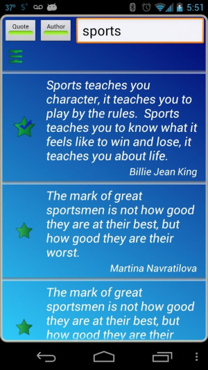Sports Quotes - screenshot